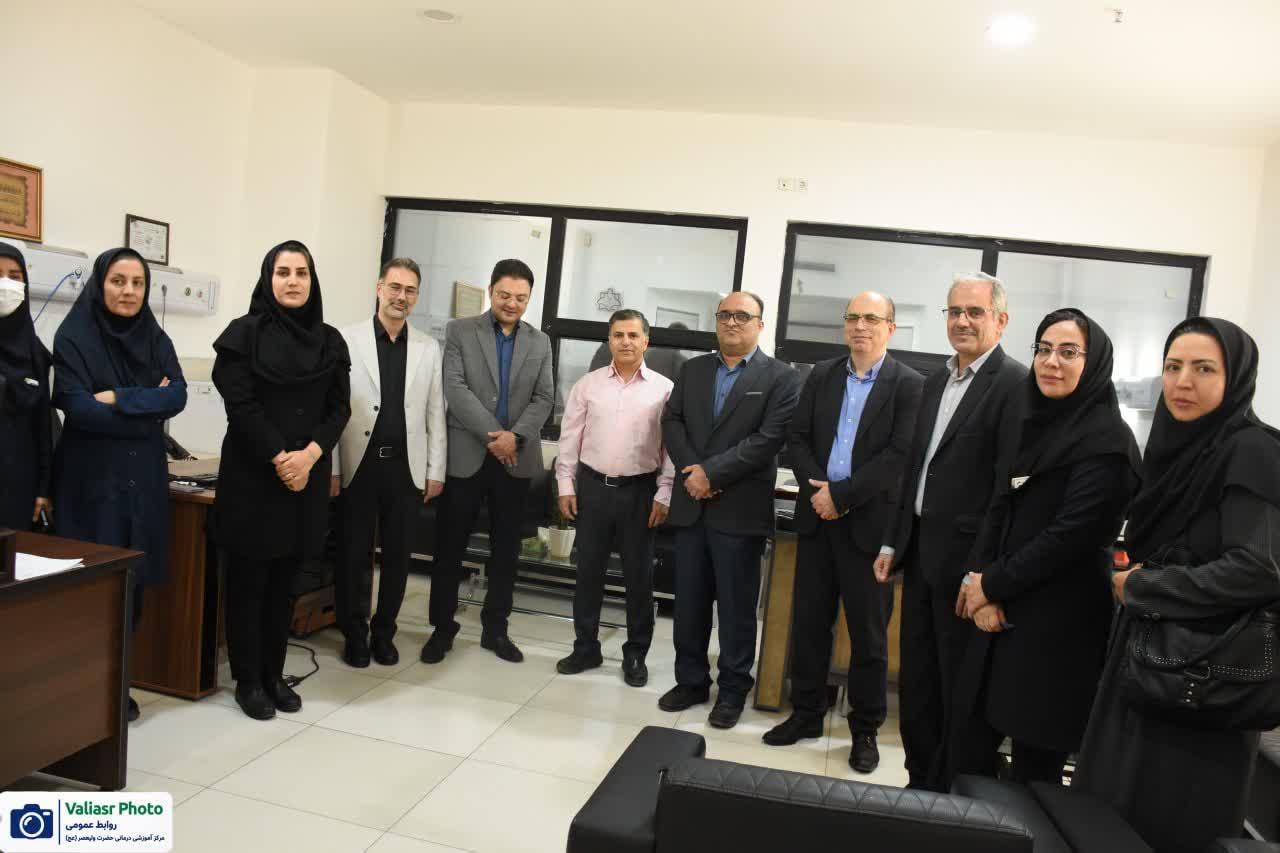 دیدار معاون درمان دانشگاه علوم پزشکی با پرستاران بیمارستان حضرت ولیعصر(عج) بمناسبت روز پرستار